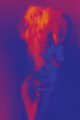 The beauty of a women in the nude.