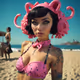 Charlotte Wond3rs - Octopus Beach - LMNFT