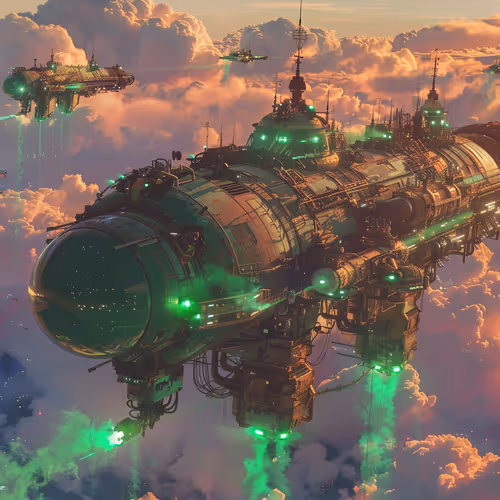 Sky ship Aurora