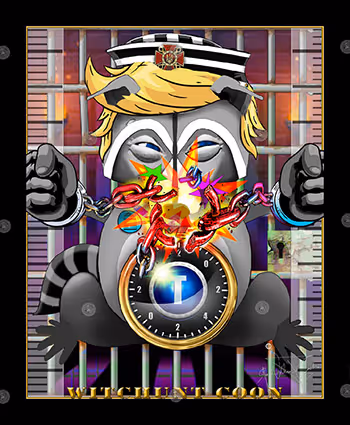 Racoon Art - Witchunt Coon