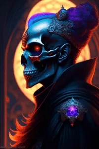 Skull Demon Art