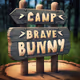 Camp Brave Bunny 3D