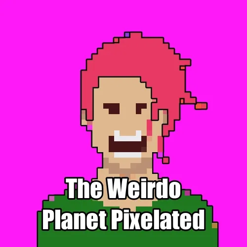 The Weirdo Planet Pixelated Collection