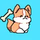Pixel corgis
