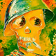 Paint Artist Skull  by NIKAMOREZ