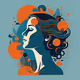 Minimalism vector evolution