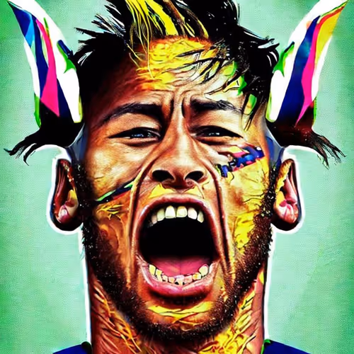 #FootballStarNeymar