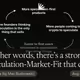 The trap of Speculation-Market-Fit