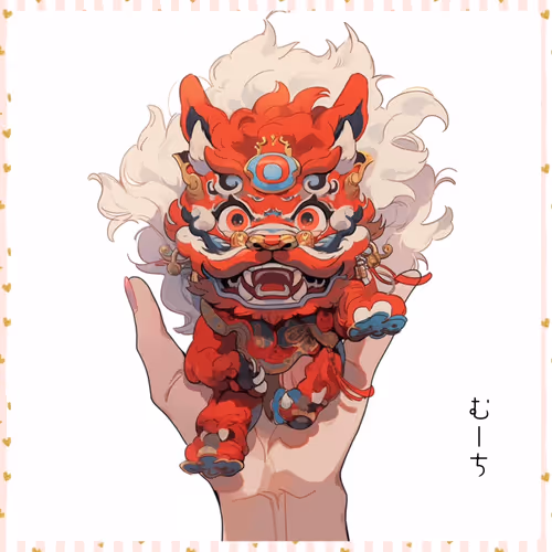 手乗りシーサーちゃん　その6