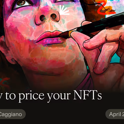 How to price your NFTs