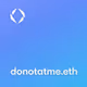 Donotatmeeth