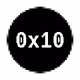 0x10