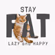 lazyhappycat
