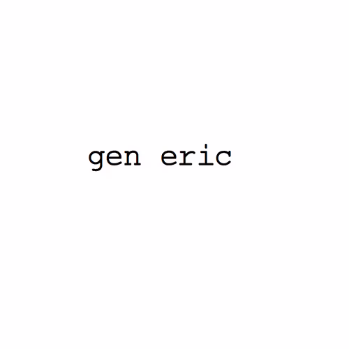OpenSea profile picture for @GenEric