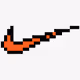 swooshed