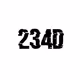 234D