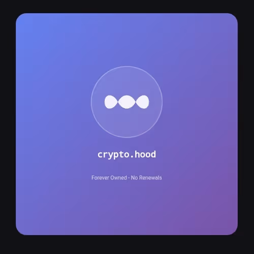 Crypto.hood domain