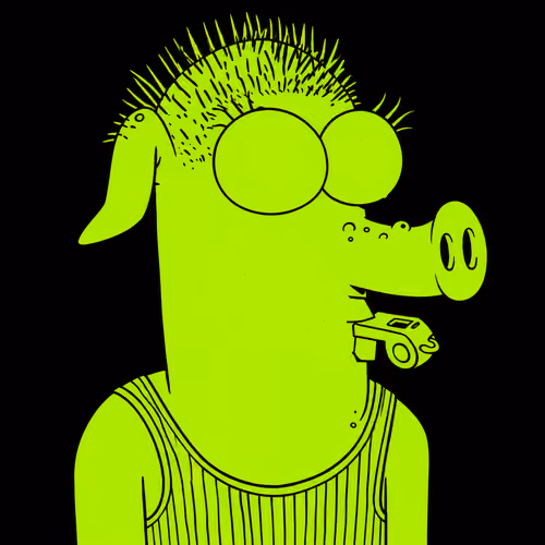 Unrevealed Roaring Piggy
