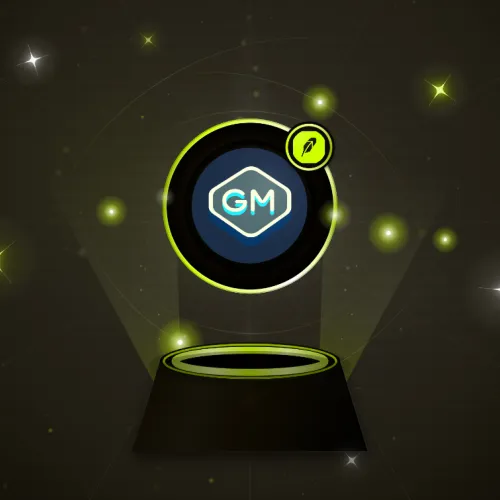 ONCHAINGM BADGE