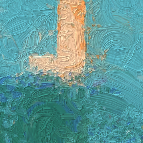 JeVinci #99: after Vincent van Gogh, Self-Portrait (study 2)