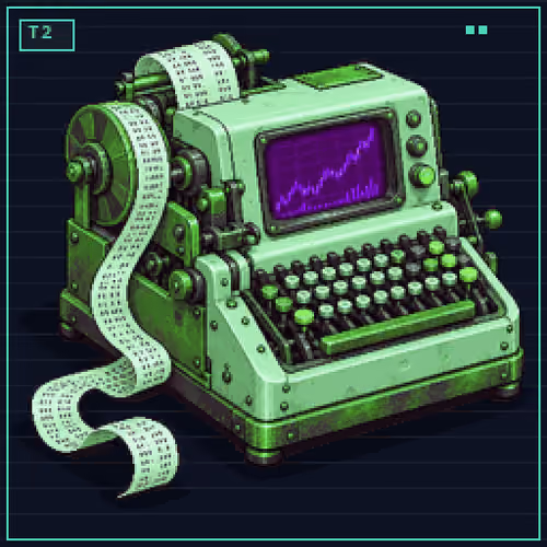 TICKERTAPES Copper Teletype #281