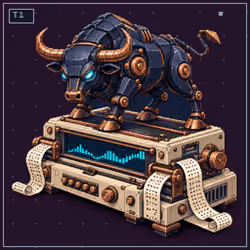 TICKERTAPES Midnight Bull #871