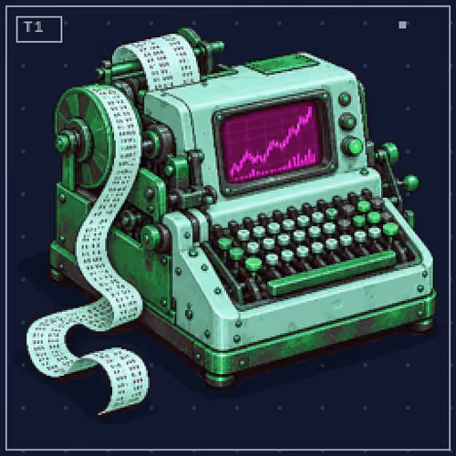 TICKERTAPES Copper Teletype #277