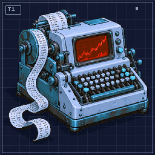TICKERTAPES Copper Teletype #276