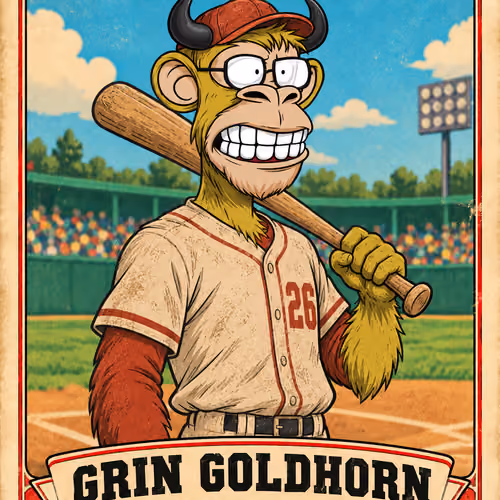 Grin Goldhorn Dust Bowl Baboons Center Field