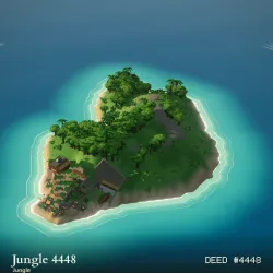 Jungle 4448 · Castaways Island Deed #4448