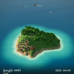 Jungle 4445 · Castaways Island Deed #4445
