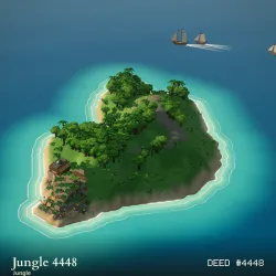 Jungle 4448 · Castaways Island Deed #4448