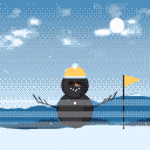 SNOWPONS Snowman #214
