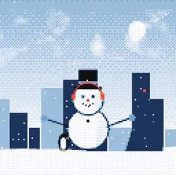 SNOWPONS Snowman #757