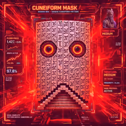 Cuneiform Mask #072