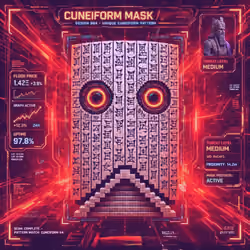 Cuneiform Mask #060