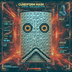 Cuneiform Mask #015