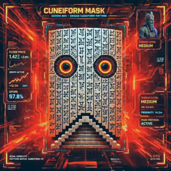 Cuneiform Mask #027