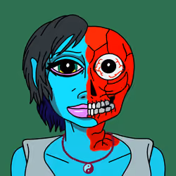 Twoface Bluegirl
