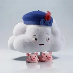 Fuzzy Clouds #198