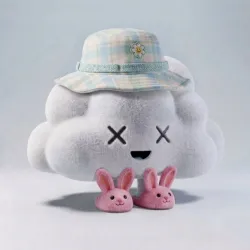 Fuzzy Clouds #102
