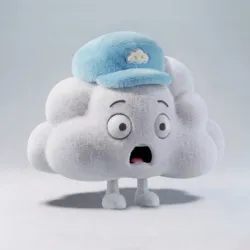 Fuzzy Clouds #100