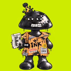 Black INK Robin #06755