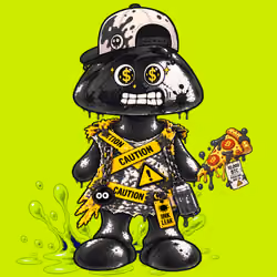 Black INK Robin #04185