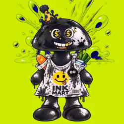 Black INK Robin #06861