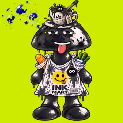Black INK Robin #07434