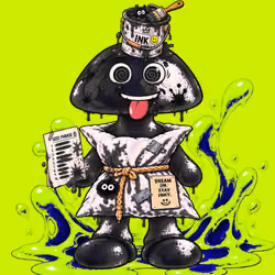 Black INK Robin #01374