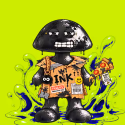 Black INK Robin #01394