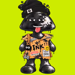 Black INK Robin #06602