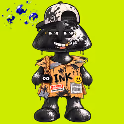 Black INK Robin #04074